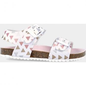 Garvalín - Sandalias abiertas de niña con cierre adherente, estampado de triángulos, estilo casual, cómodas y de alta calidad, máxima sujeción, versátiles