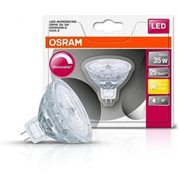 Osram Superstar Bombilla LED, GU5.4.8 watts, Blanco, 1 unidad