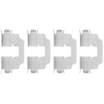 Kit de accesorios para pastillas de freno HELLA 8DZ 355 203-411 para Renault Clio, Fluence, Megane y Scénic