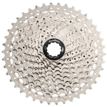 SunRace Unisex Adult CSMS3 1142T 10 Speed Cassette - Silver, N/A