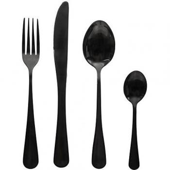 Cubertería Gourmet Shadow 16 Piezas Inoxidable de Alta Calidad