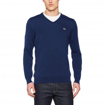Lacoste Ah4087, suéter para Hombre, Azul