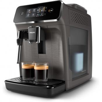 Philips 2200 Series EP2224/10 Fully Automatic Espresso Machine with Milk Frother, 2 Beverages, Touchscreen, 1.8L Capacity