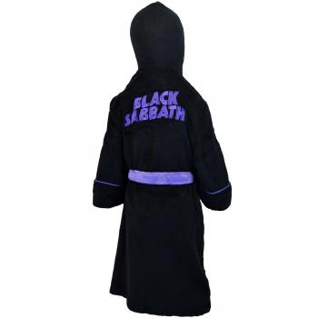 Q Merch - Albornoz - para niño Negro Negro Large