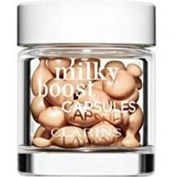 Clarins Milky Boost Fond De Teint 02 - Light Foundation Capsules, 30 capsules x 0.2ml each