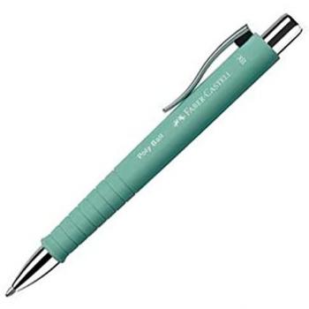 Bolígrafo Faber-Castell Poly Ball XB Verde (5 Unidades)
