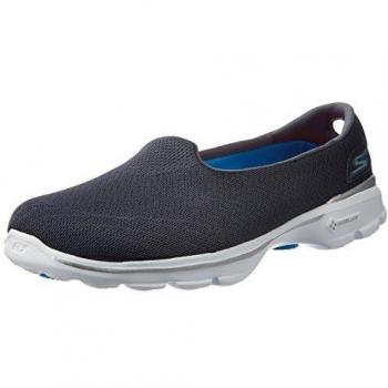 Skechers Go Walk 3 Insight - Zapatillas De Deporte Mujer, Gris