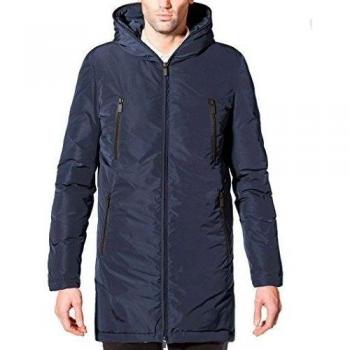 ECOALF, LIVORNO DOWN COAT MAN - Parka para hombre, color midnight navy 163, talla M
