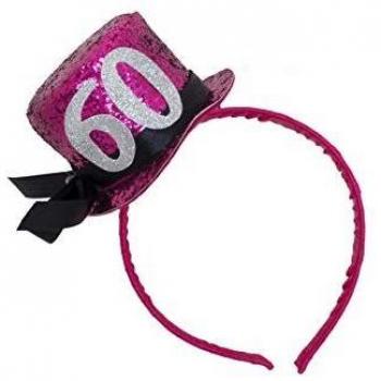 Party Fiesta Diadema Gorrito Fucsia60