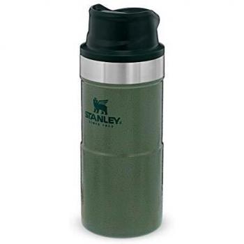 Stanley The Legendary Classic Vacuum Trigger-Action Travel Mug .35l Green, Unisex-Adult, Verde con effecto Hammertone 2020, 1 Unidad