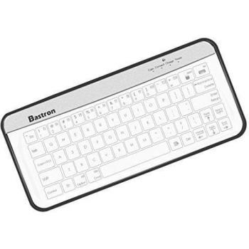 Hansee teclado por Bastron, B9 exclusivo High Tech cristal Smart teclado, táctil, con retroiluminación azul, control de gestos
