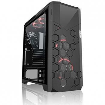 Azza Storm 6000B Full-Tower Negro carcasa de ordenador - Caja de ordenador
