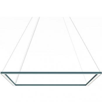 Lámpara de Techo L90 Monocolor Mate con Tira LED 70W/m y 4000K en Metal Azul Mediterráneo