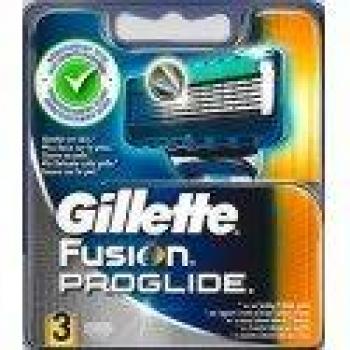 Gillette Fusion ProGlide Recambios de Cuchillas - Pack de 3
