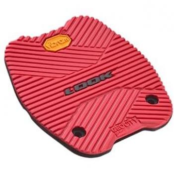 Look Active Grip City Pad Rojo - Pedales Look Activ Grip City rojo - LOOK Cycle - Activ Grip City Pad - Compatible con los Pedales Planos Geo City Grip - Seguridad Antideslizante - Goma de Agarre innovadora - Alta
