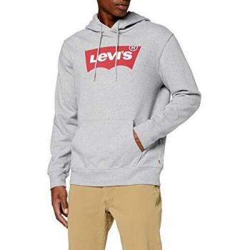 Levi's Graphic Hoodie-B, Suéter para Hombre, Gris
