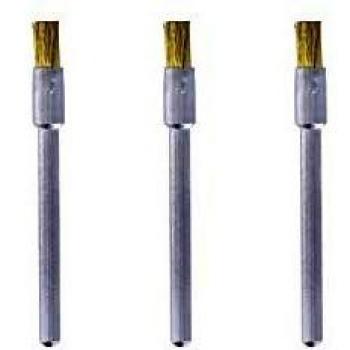 Juego de accesorios de latón Dremel 537, 2 cepillos