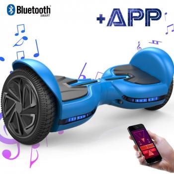 EverCross Diablo Patinete Eléctrico Scooter Hover Board LED Talla 6.5 App&Bluetooth