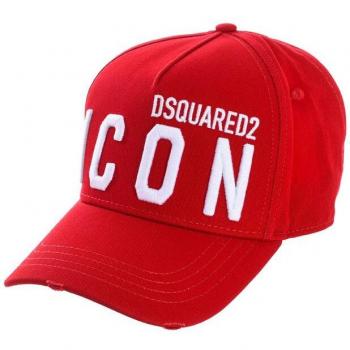 Dsquared2 Baseball Cap - Stylish Headwear Accessory, Red male, Size: ONE SIZE