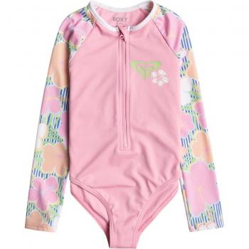 Camiseta de Surf para Niños Roxy Tiny Flower Rashguard de Manga Larga