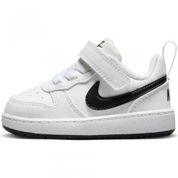 Nike Court Borough Low Recraft Baby/Toddler Sneakers - White/Black (Size 19.5)