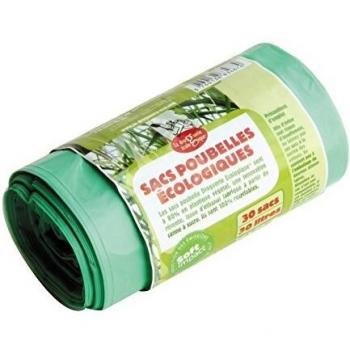 La droguerie écologique - Bolsas de Basura ecoplástico, 30L