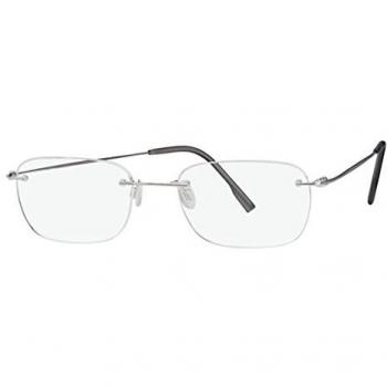 Calvin Klein 205W39NYC CK536 030 52, Monturas de Gafas para Hombre, Silver