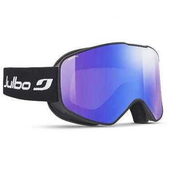 Máscara Julbo Cyclon negro con lente fotocromática Reactiv High Contrast 1-3 azul