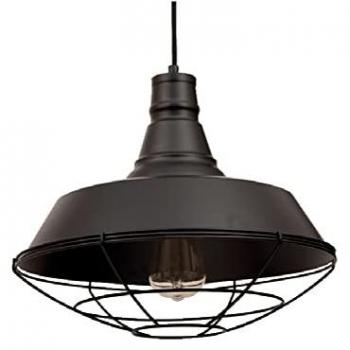 Lámpara Colgante Regulable Finisterre Negro 1xE27 36cm