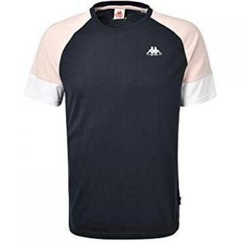 Kappa 304TDN0_909_S - Camiseta IRIAMI, talla azul/rosa, S