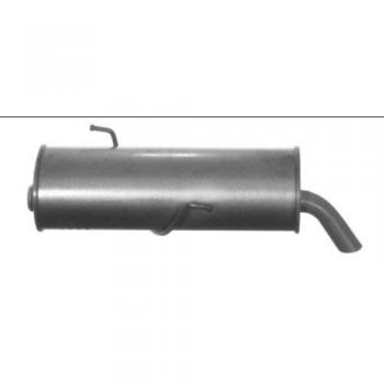 Silenciador trasero IMASAF para Peugeot 206 y 206+ (1.1, 1.4, 1.6)