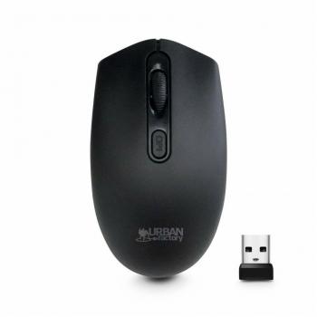Urban Factory FREE Ratón Ambidextro RF Inalámbrico Óptico 1600 DPI