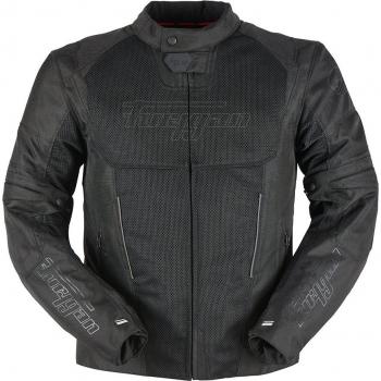 Furygan Chaqueta Ultra Spark 3 en 1 Vented - Chaqueta textil de motocicleta, color negro, diseño ventilado, versátil para diferentes climas