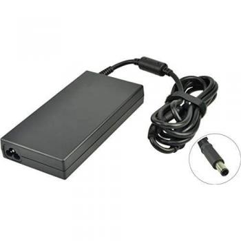 Alimentador portátil HP 150W con conexión universal, compatible con múltiples modelos de laptops HP, tecnología de protección contra sobrecargas, diseño compacto y ligero para facilitar el transporte, incluye adaptadores intercambiables para diferen