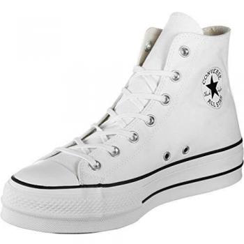 Converse Chuck Taylor All Star Lift High Top Sneakers - White Platform, Women's Size 41