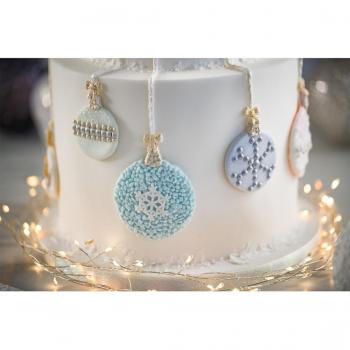 Molde Silicona Karen Davies - Bolas De Navidad