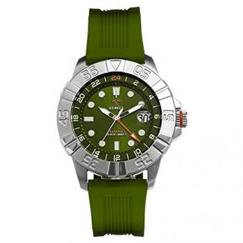 Axwell Barrage Green Dive Watch with Date - One Size