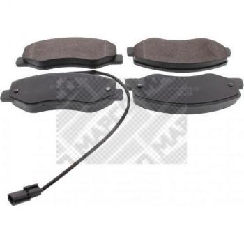 Pastillas de freno MAPCO 6943 - Juego de pastillas de freno, alta calidad, diseño optimizado para un rendimiento superior, reducción del ruido y vibraciones, fácil instalación, compatible con múltiples modelos de vehículos