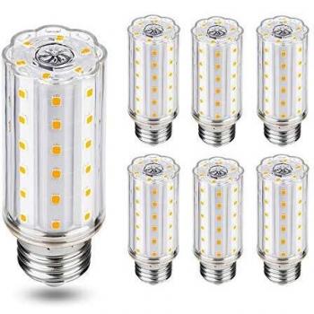 Bombillas Led E27 Luz Calida 10W Auting,3000k Blanco Cálido,100W Incandescente Bombillas Equivalentes,1000lm,No Regulable,6 Unidades