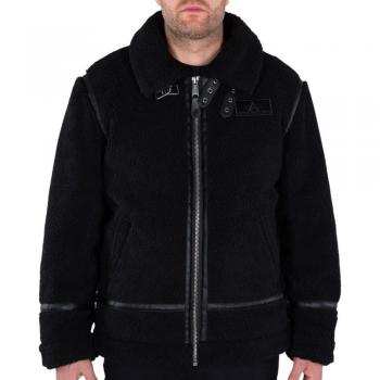 Alpha Industries B3 Teddy Flight Bomber Jacket - Black XL