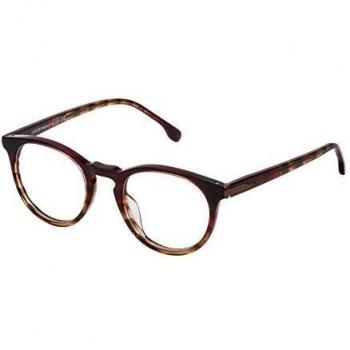 Lozza VL4141470AFG Gafas, Bordeaux Grad.Havana, 47/21/140 Unisex Adulto