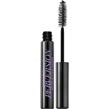 Máscara de pestañas Perversion tamaño viaje Urban Decay 4 ml, para alargar y densificar las pestañas, color negro extra