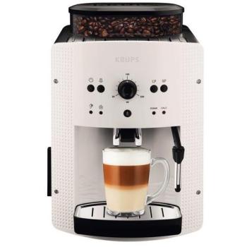 Cafetera Superautomática Krups EA8105 - 15 bares de presión, molinillo integrado, capacidad 1.6 L, limpieza automática