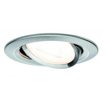 Luz empotrable LED Nova 7W, 2700K, color hierro con regulación de intensidad