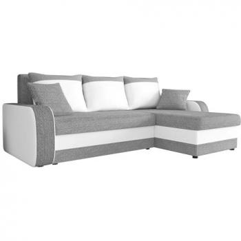 Sofá rinconero Comfivo 135 con función de descanso y caja de ropa de cama, 238 x 80 x 147 cm