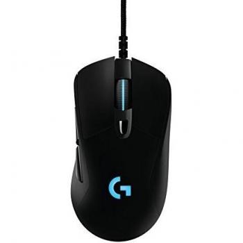 Logitech G403 - Ratón Óptico para Gaming con Cable, 12000 DPI, Colores RGB, Compatible con PC y Mac, USB 2.0, Negro