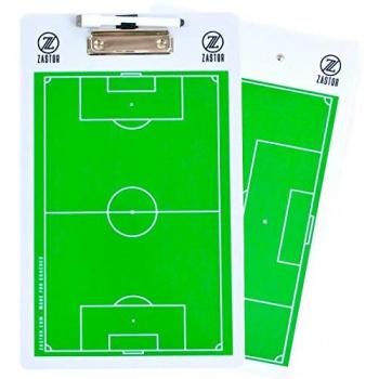 Pizarra Táctica Reversible Zastor Match 41x25cm para Fútbol