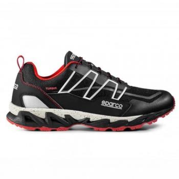 Calzado de Seguridad Sparco Torque Algarve Negro/Rojo SRA Talla 43