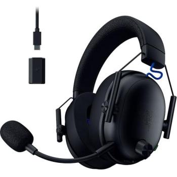 Auriculares Razer BlackShark V3 Inalámbricos y Alámbricos para PlayStation con THX Spatial Audio - Negro