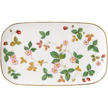 Wedgwood Wild Strawberry Rectangular Serving Tray 30 cm